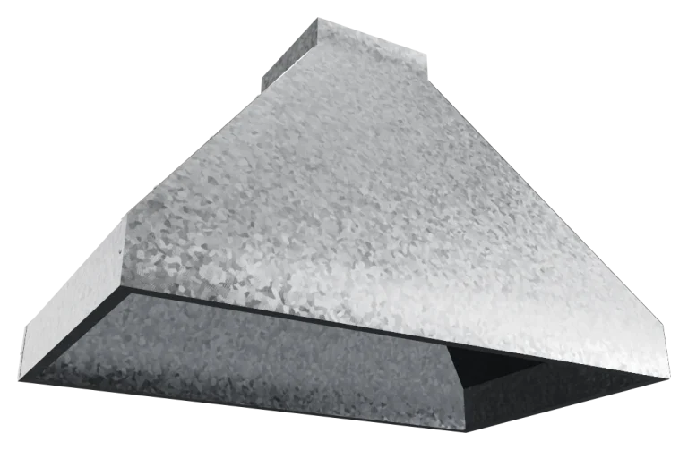 Campana para parrilla de chapa galvanizada
