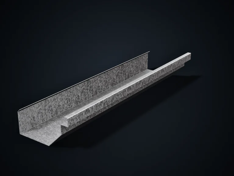Canaleta americana, modelo 3D de fábrica