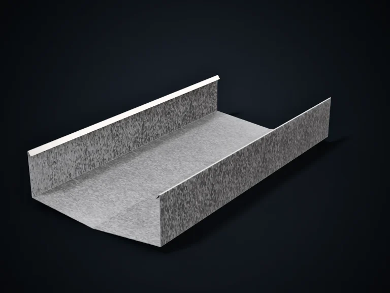 Canaleta galponera, modelo 3D de fábrica