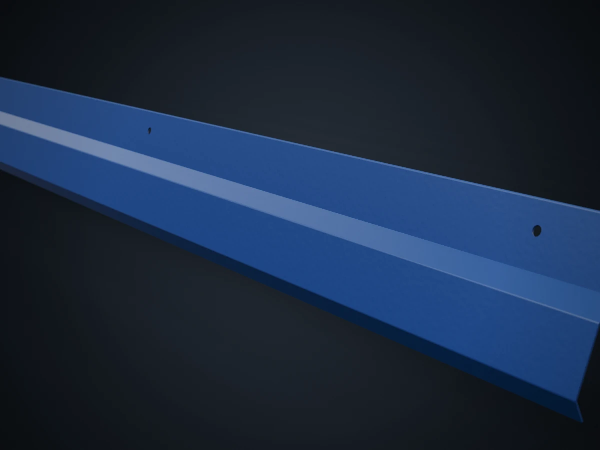 Cubrebabeta de chapa azul milenium